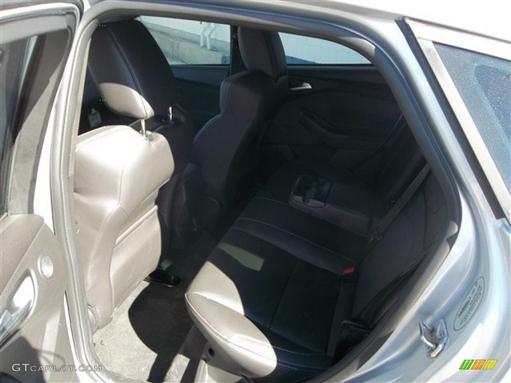 2013 Focus ST Hatchback - Ingot Silver / ST Charcoal Black Full-Leather Recaro Seats photo #16