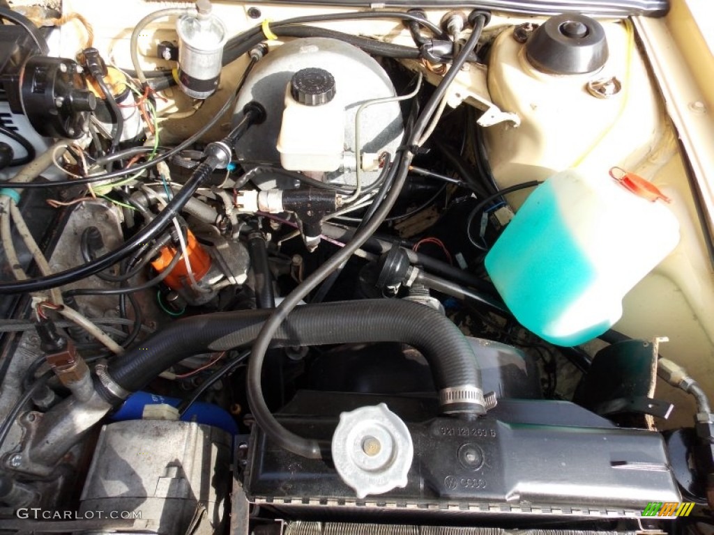1978 Volkswagen Dasher Wagon Engine Photos