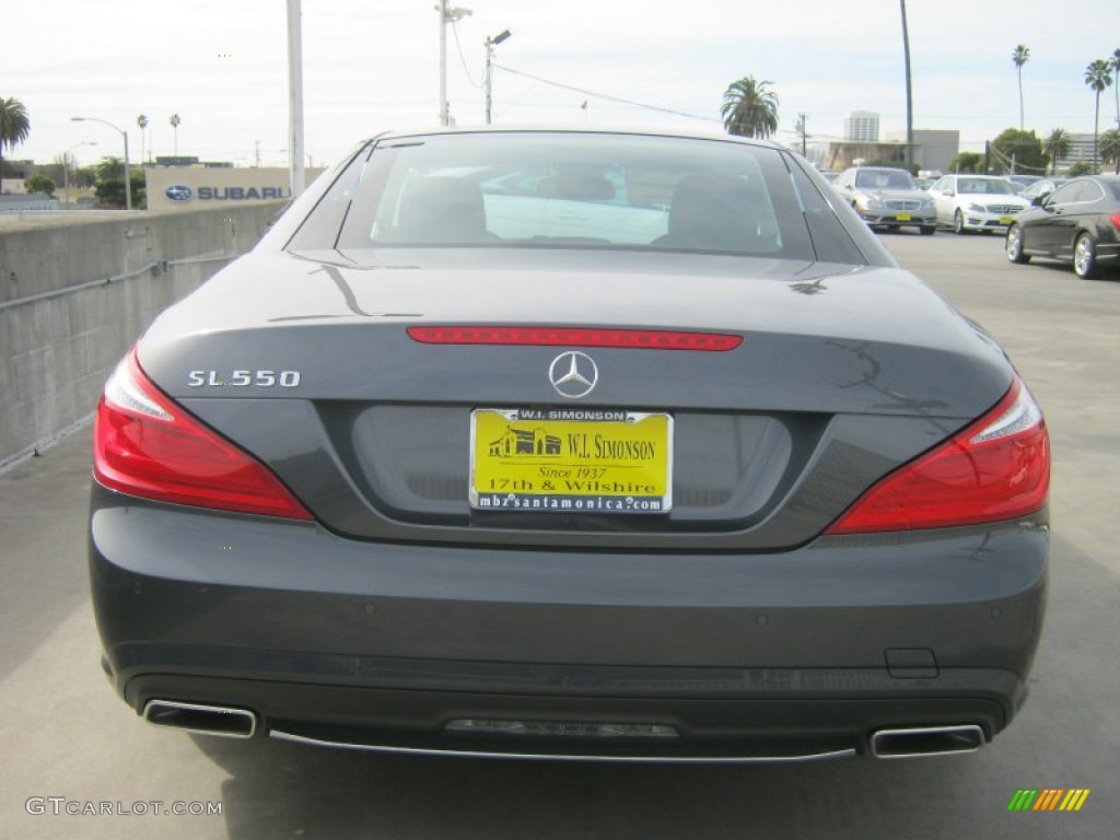 2013 SL 550 Roadster - Steel Grey Metallic / Black photo #9