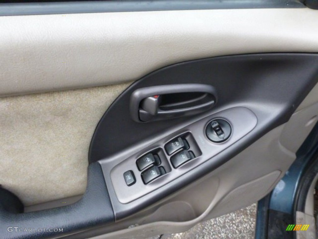 2003 Elantra GLS Sedan - Ocean Blue / Beige photo #16