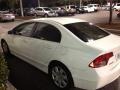 Taffeta White - Civic LX Sedan Photo No. 4