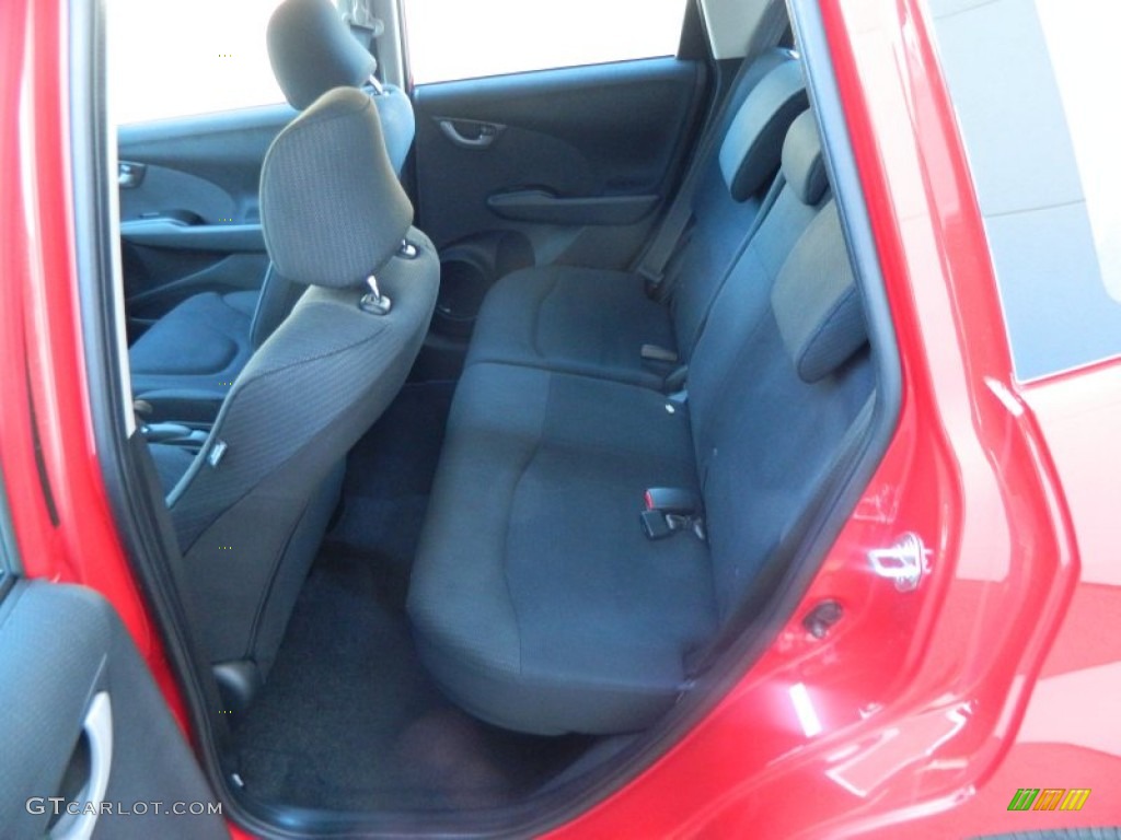 2013 Honda Fit Sport Rear Seat Photo #76771225