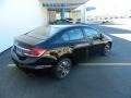 2013 Crystal Black Pearl Honda Civic EX Sedan  photo #6