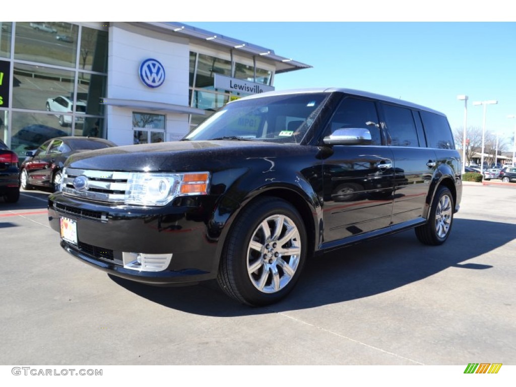 2009 Flex Limited AWD - Black / Charcoal Black photo #1