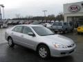 2007 Alabaster Silver Metallic Honda Accord LX Sedan  photo #1