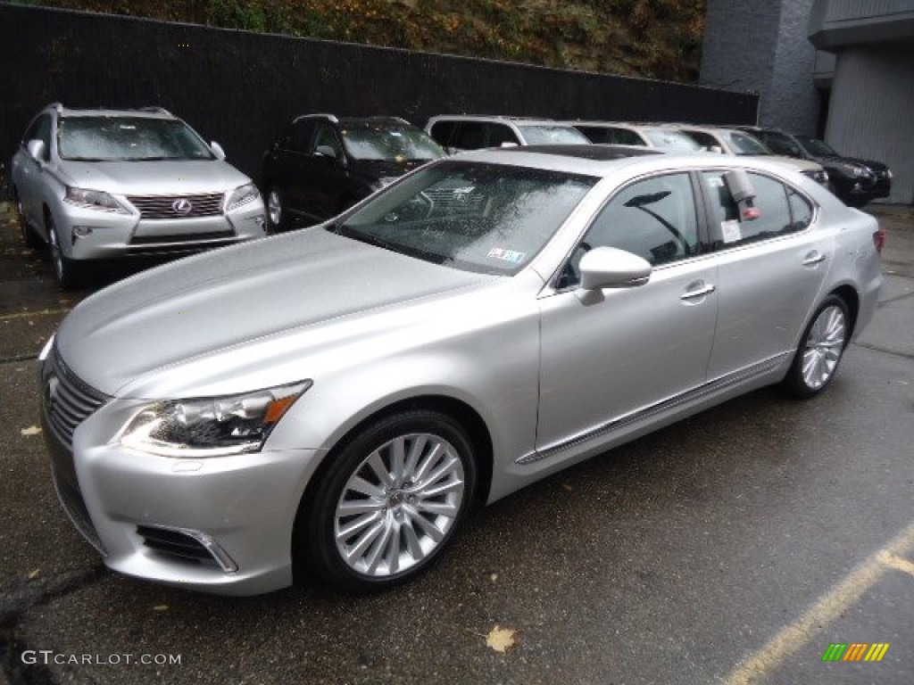 Liquid Platinum 2013 Lexus LS 460 L AWD Exterior Photo #76773974