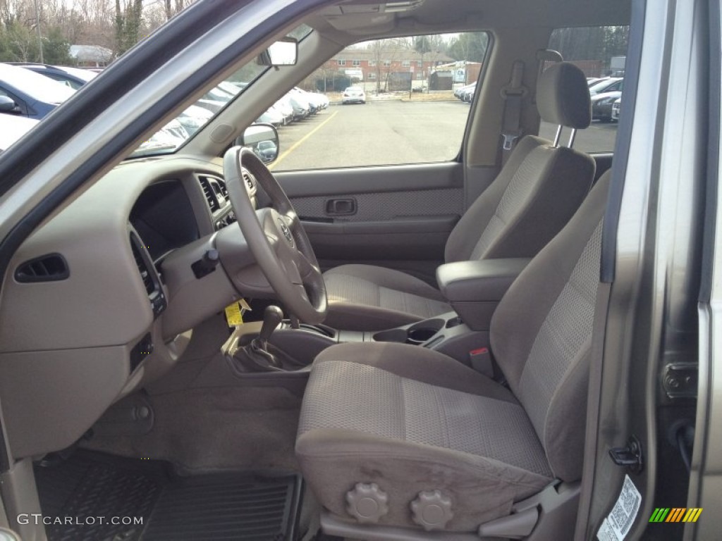 2003 Pathfinder SE 4x4 - Polished Pewter Metallic / Beige photo #10