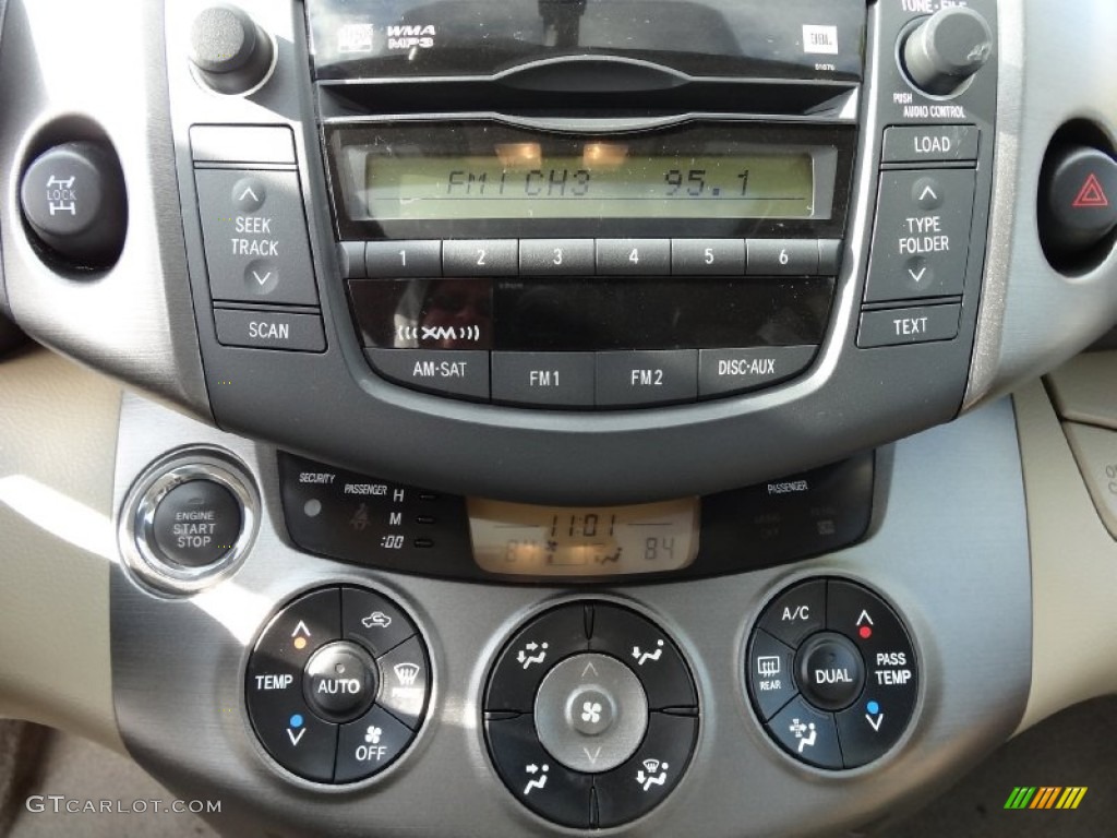 2010 Toyota RAV4 Limited 4WD Controls Photo #76775135