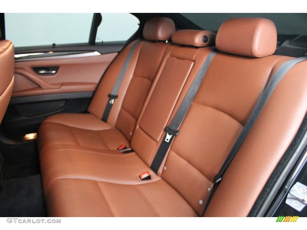 Cinnamon Brown Interior 2011 BMW 5 Series 528i Sedan Photo #76775330
