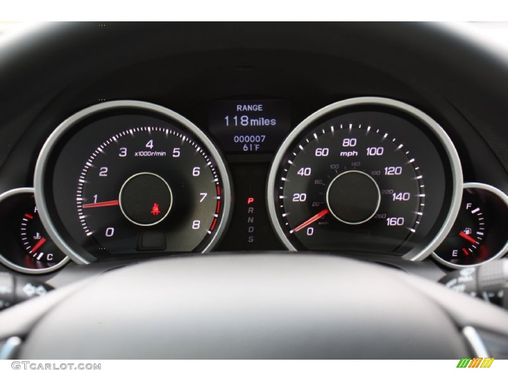 2013 Acura TL Technology Gauges Photo #76775899