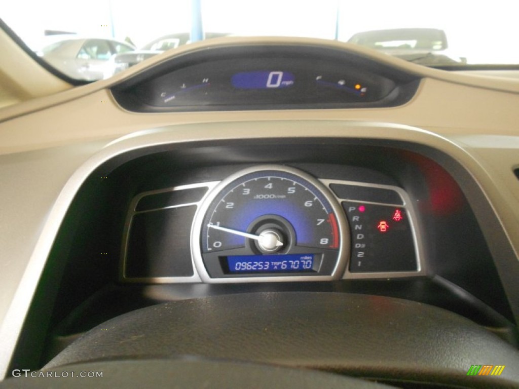 2006 Honda Civic LX Sedan Gauges Photo #76776789