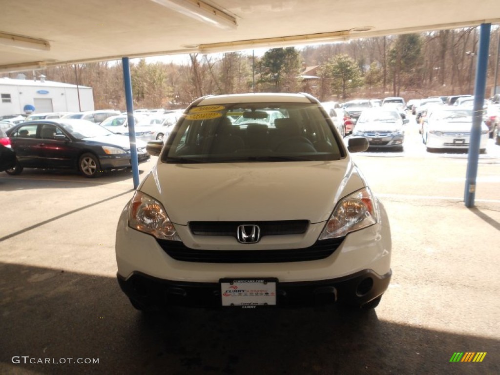 2009 CR-V LX 4WD - Taffeta White / Gray photo #7