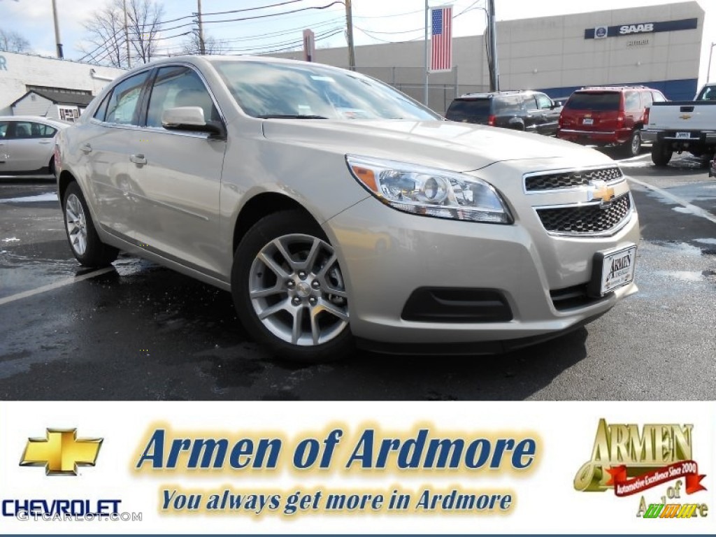 2013 Malibu LT - Champagne Silver Metallic / Cocoa/Light Neutral photo #1
