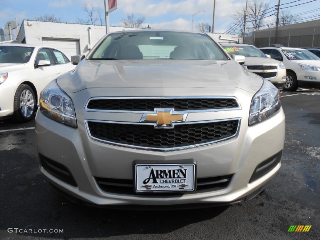 2013 Malibu LT - Champagne Silver Metallic / Cocoa/Light Neutral photo #2