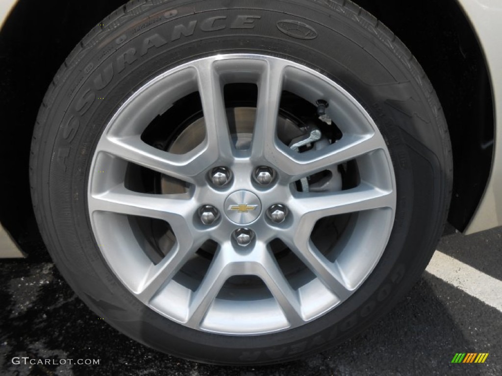 2013 Malibu LT - Champagne Silver Metallic / Cocoa/Light Neutral photo #11