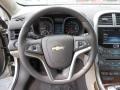 Cocoa/Light Neutral Steering Wheel Photo for 2013 Chevrolet Malibu #76777697