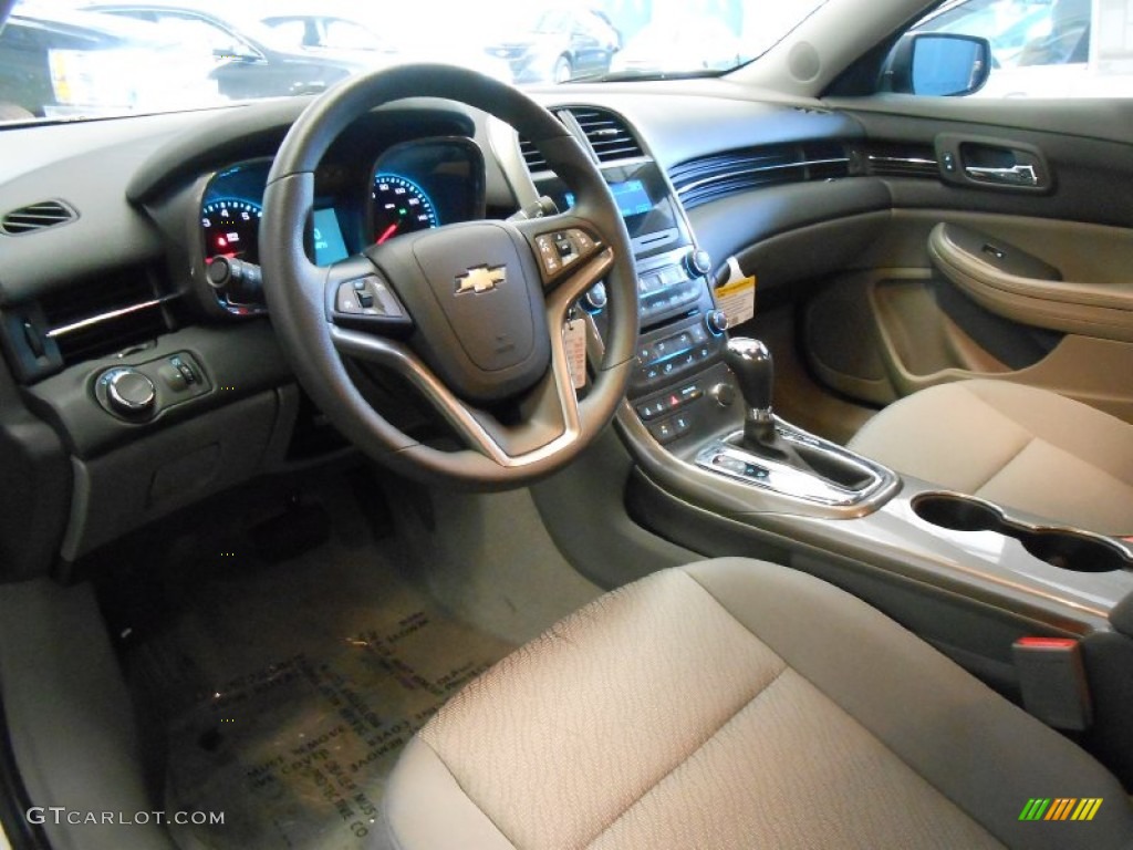 Jet Black/Titanium Interior 2013 Chevrolet Malibu LS Photo #76777919