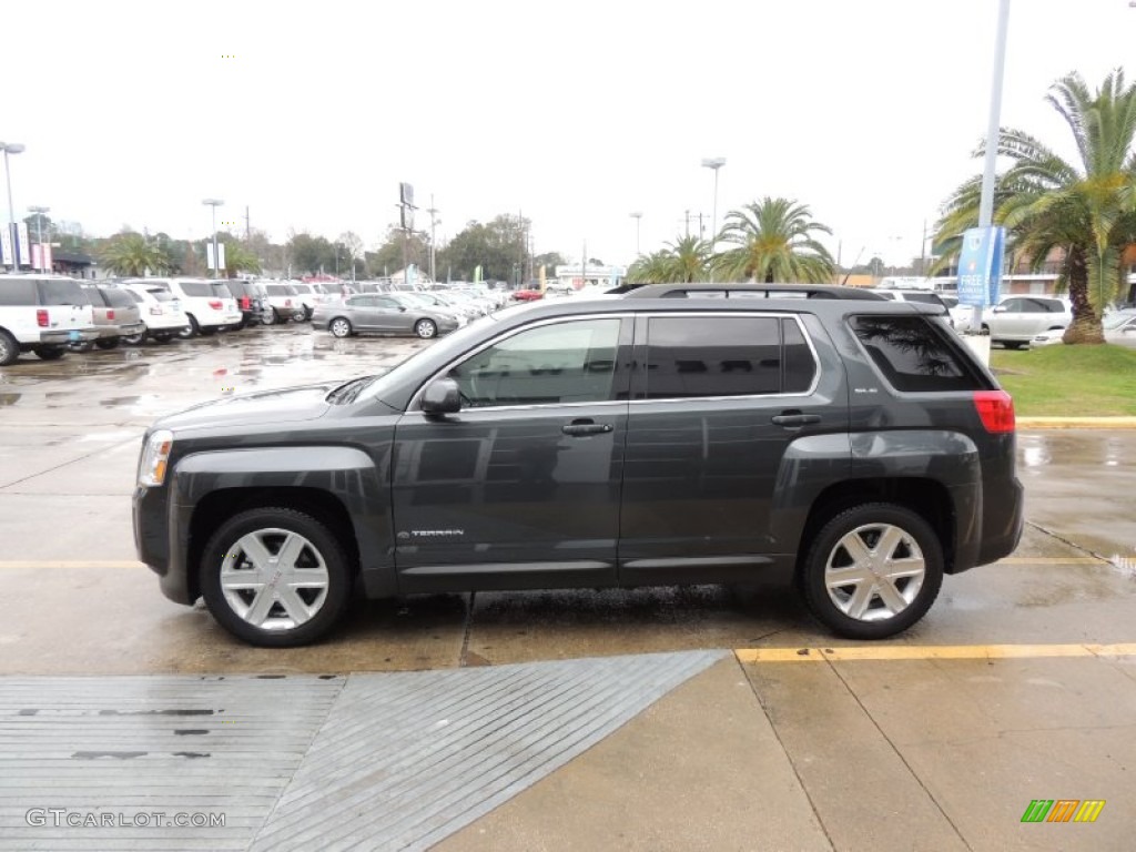 Cyber Gray Metallic 2011 GMC Terrain SLE Exterior Photo #76778016