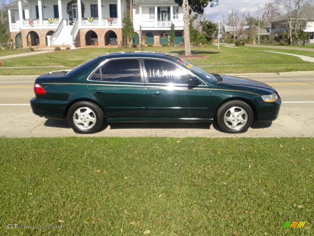 Dark Emerald Pearl 1999 Honda Accord EX Sedan Exterior Photo #76778143