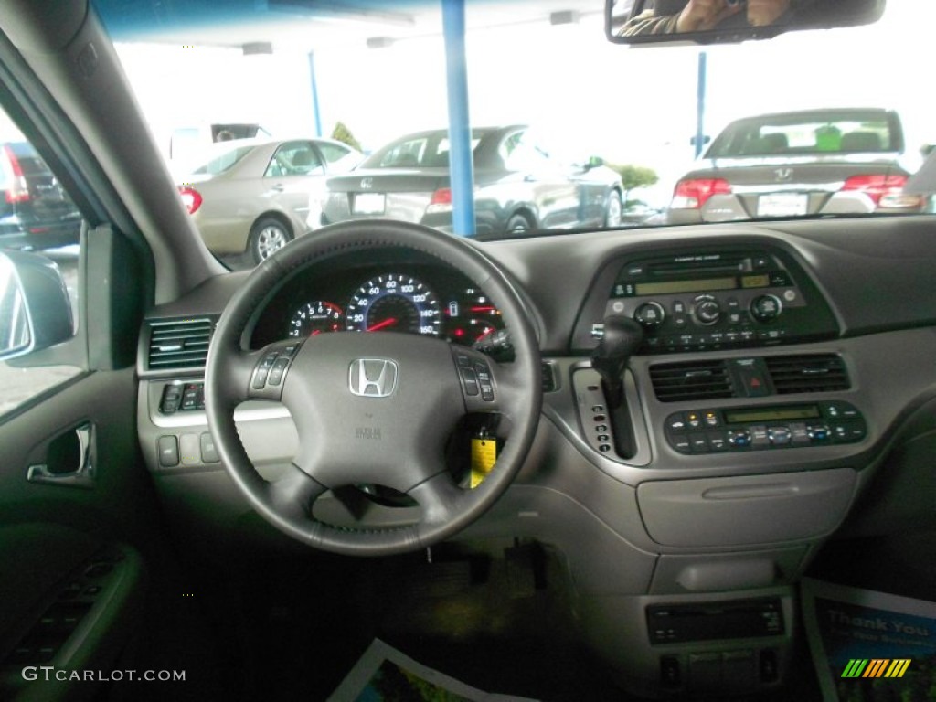 2010 Honda Odyssey EX-L Gray Dashboard Photo #76778151