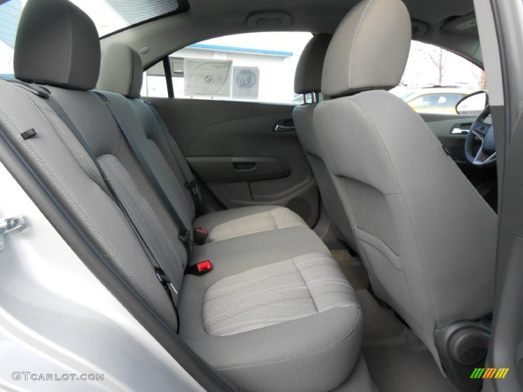 2013 Chevrolet Sonic LT Sedan Rear Seat Photo #76778382