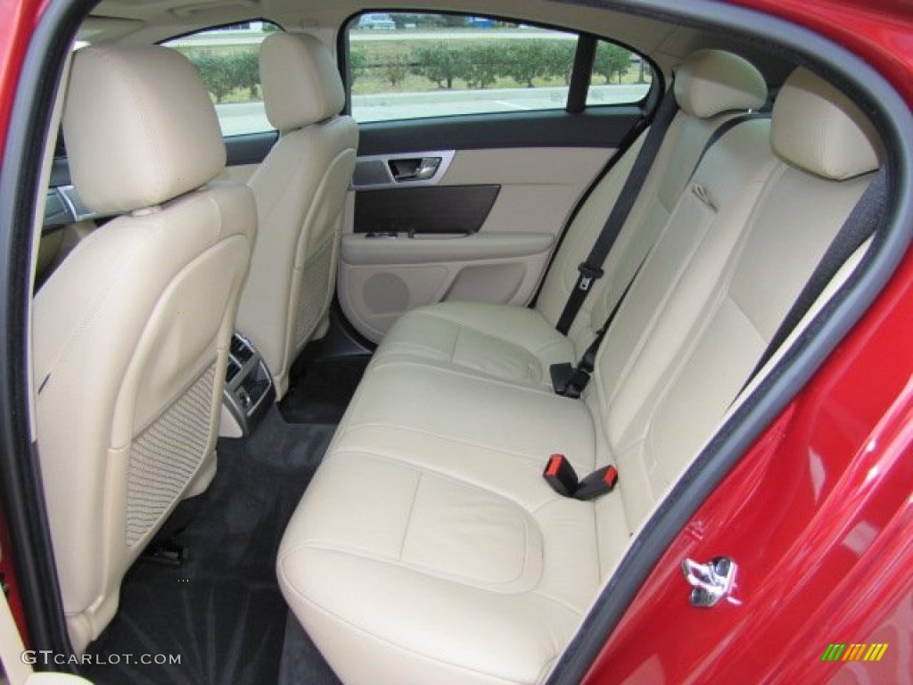 Barley/Warm Charcoal Interior 2012 Jaguar XF Standard XF Model Photo #76779410