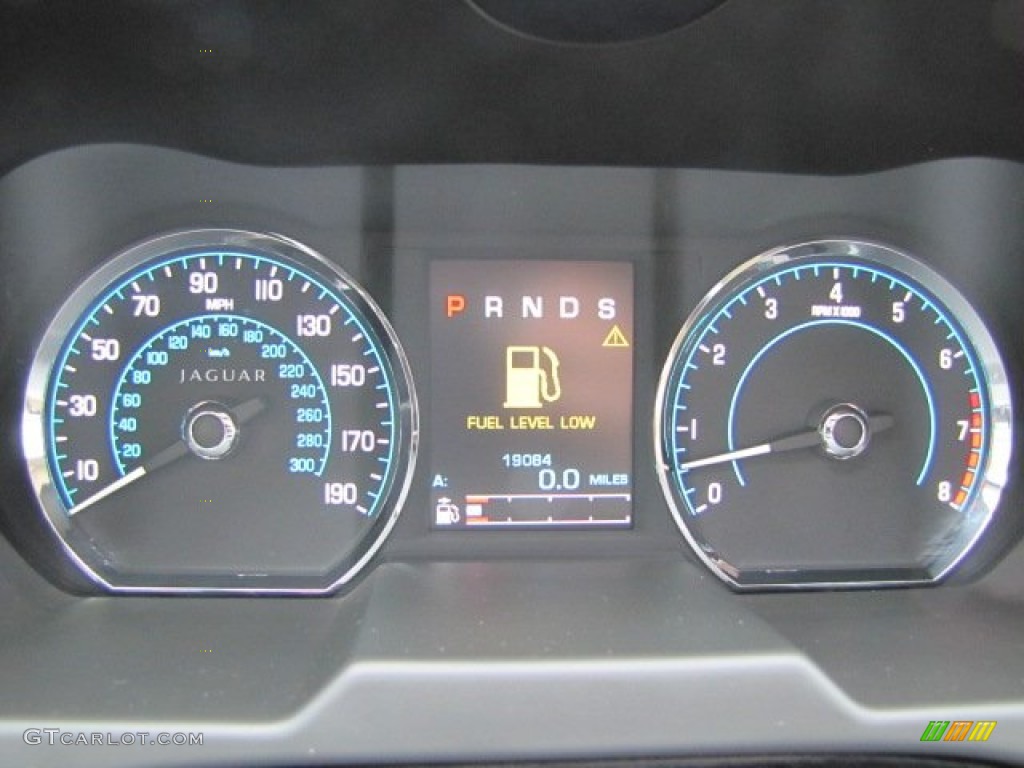 2012 Jaguar XF Standard XF Model Gauges Photo #76779659