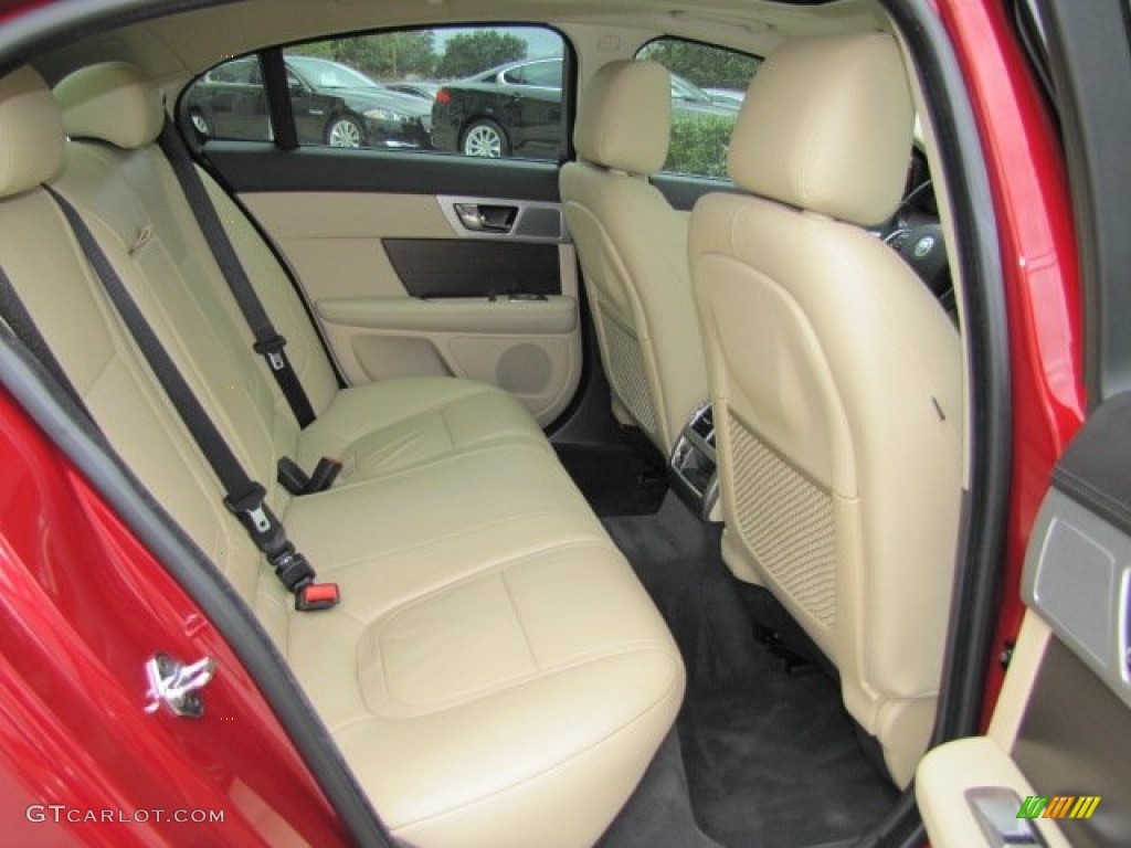 Barley/Warm Charcoal Interior 2012 Jaguar XF Standard XF Model Photo #76779839