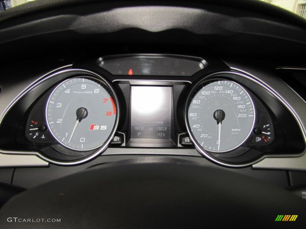 2010 Audi S5 3.0 TFSI quattro Cabriolet Gauges Photo #76780790