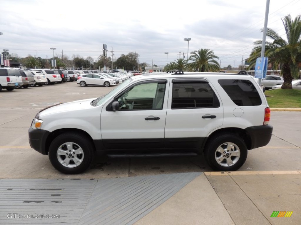 2007 Escape XLT - Oxford White / Medium/Dark Pebble photo #5