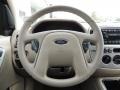 Medium/Dark Pebble 2007 Ford Escape XLT Steering Wheel
