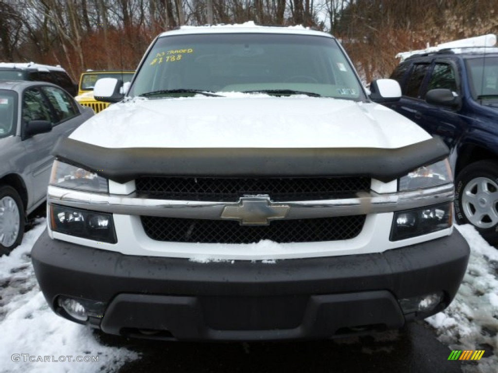 2003 Avalanche 1500 Z71 4x4 - Summit White / Medium Neutral photo #5