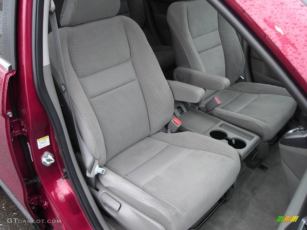 2008 CR-V EX 4WD - Tango Red Pearl / Gray photo #14