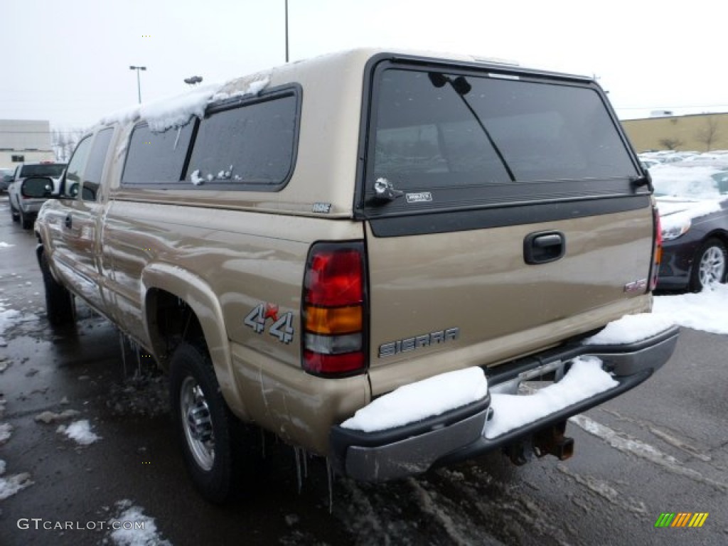 2006 Sierra 2500HD SLT Extended Cab 4x4 - Sand Beige Metallic / Neutral photo #4