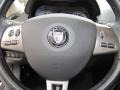 2008 Jaguar XK Charcoal Interior Steering Wheel Photo