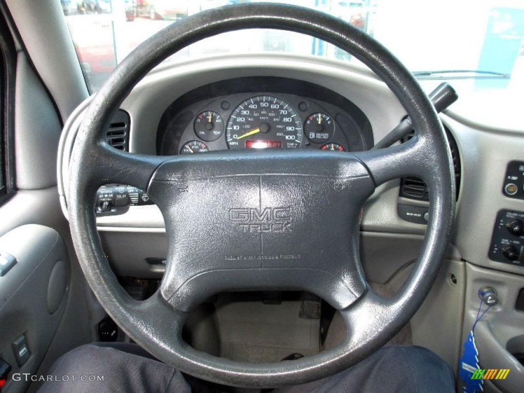 1996 GMC Safari SLE Gray Steering Wheel Photo #76781888