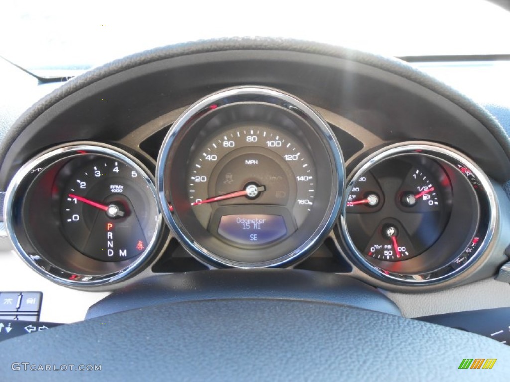 2013 Cadillac CTS 4 AWD Coupe Gauges Photo #76782113