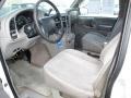 1996 GMC Safari Gray Interior Front Seat Photo