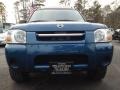 2003 Electric Blue Metallic Nissan Frontier XE V6 Crew Cab  photo #2