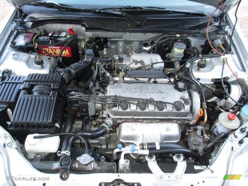 1999 Honda Civic EX Coupe 1.6 Liter SOHC 16V VTEC 4 Cylinder Engine Photo #76782733