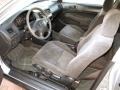 1999 Honda Civic Dark Gray Interior Prime Interior Photo