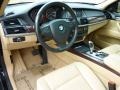 Sand Beige 2007 BMW X5 4.8i Interior