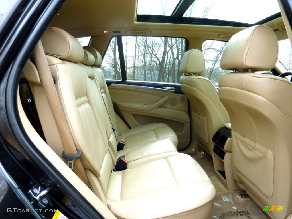 Sand Beige Interior 2007 BMW X5 4.8i Photo #76782850