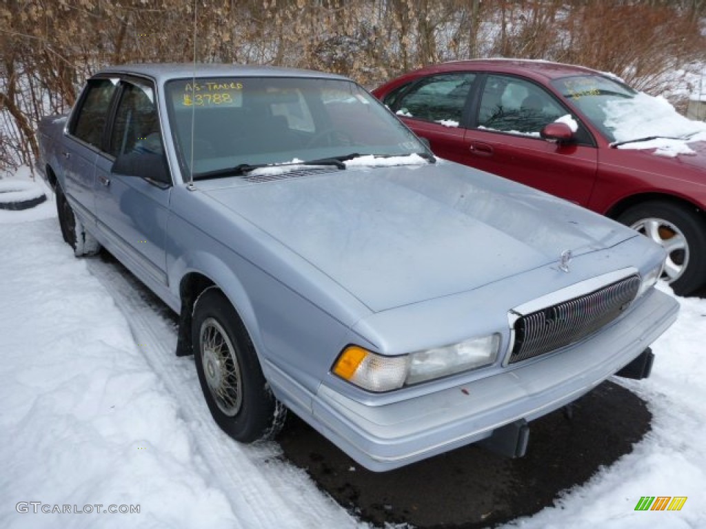 Light Adriatic Blue Metallic 1994 Buick Century Special Sedan Exterior Photo #76783077