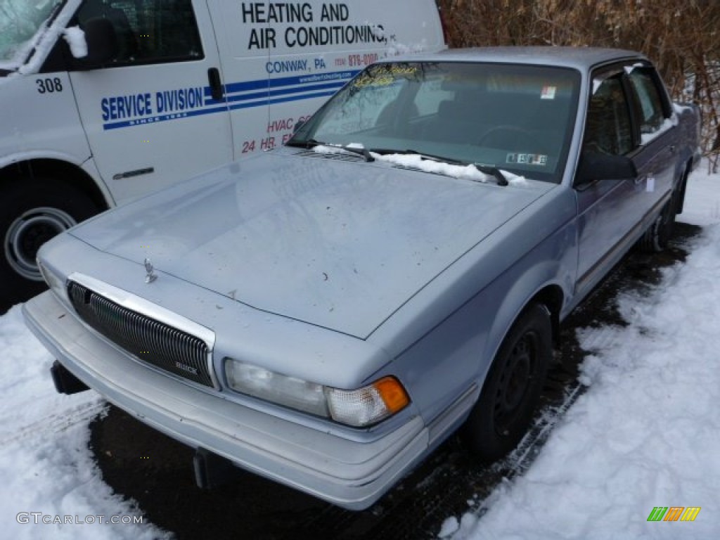 1994 Century Special Sedan - Light Adriatic Blue Metallic / Blue photo #4