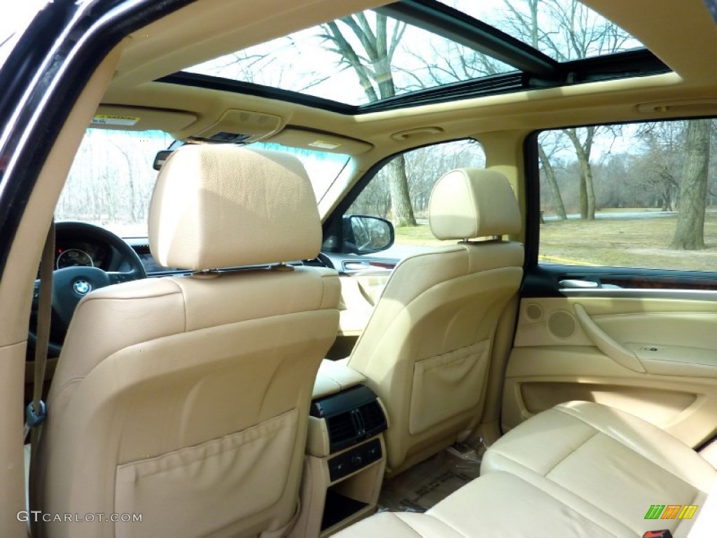 Sand Beige Interior 2007 BMW X5 4.8i Photo #76783484