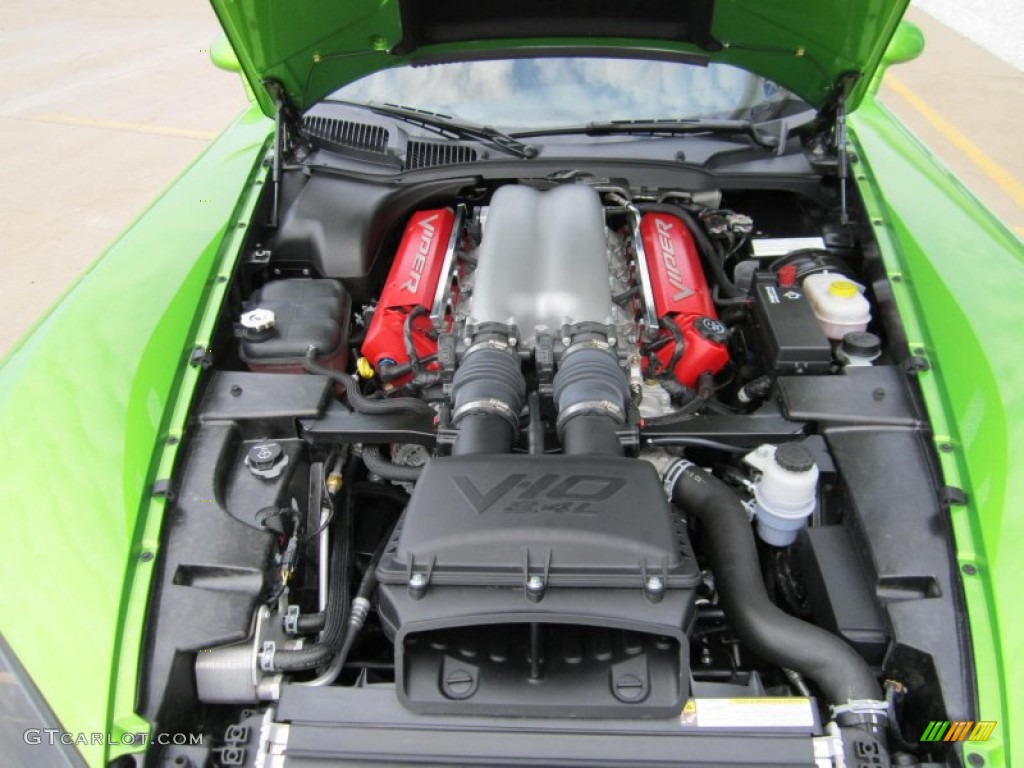 2008 Dodge Viper SRT-10 8.4 Liter OHV 20-Valve VVT V10 Engine Photo #76785593