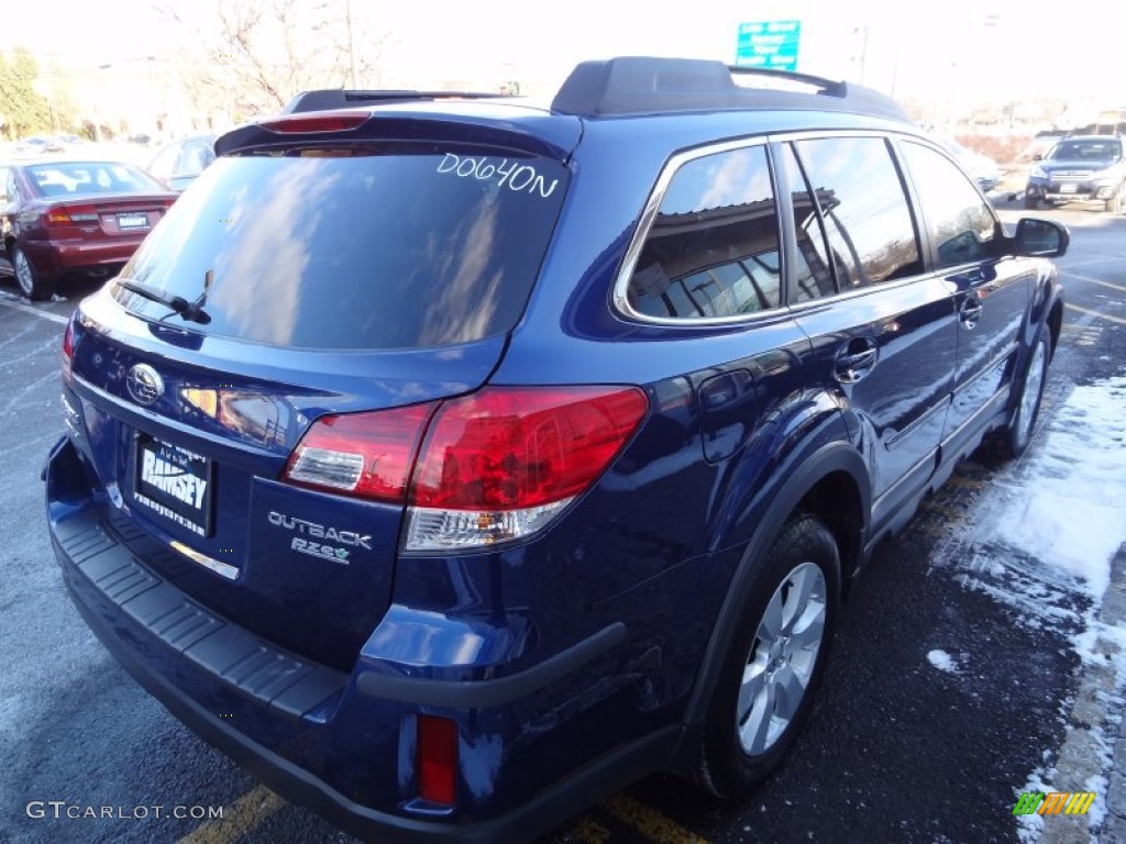 2010 Outback 2.5i Limited Wagon - Azurite Blue Pearl / Warm Ivory photo #7