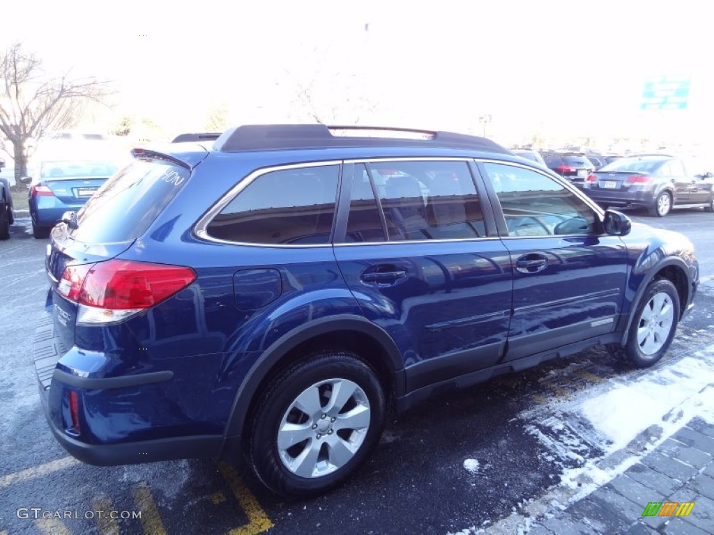 2010 Outback 2.5i Limited Wagon - Azurite Blue Pearl / Warm Ivory photo #8
