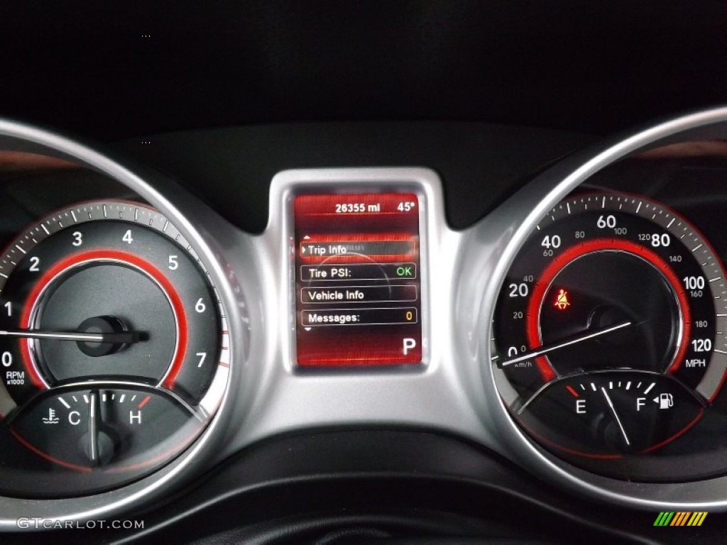 2012 Dodge Journey SXT Gauges Photos